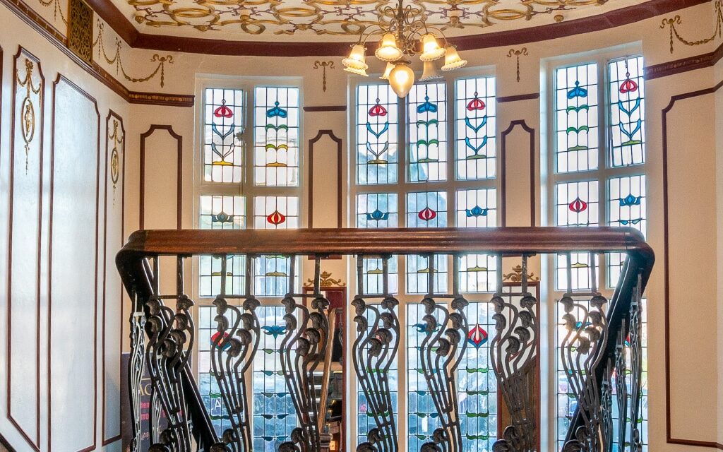 Stairs in Harrogate Theatre