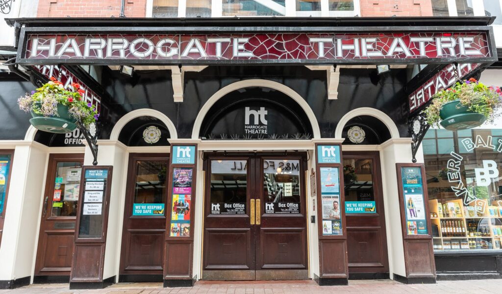 Exterior of Harrogate Theatre Entrance and box office
